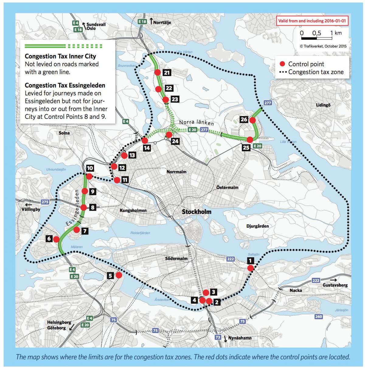 mapa Stokholmu probavu optužba