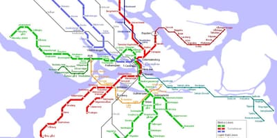 Mapa metroa Stokholmu Švedskoj