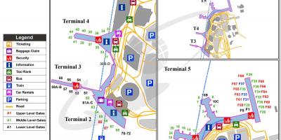 Stokholmu arlanda aerodrom mapu
