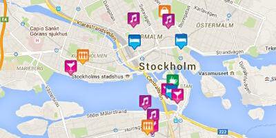 Mapa gej mapu Stokholmu